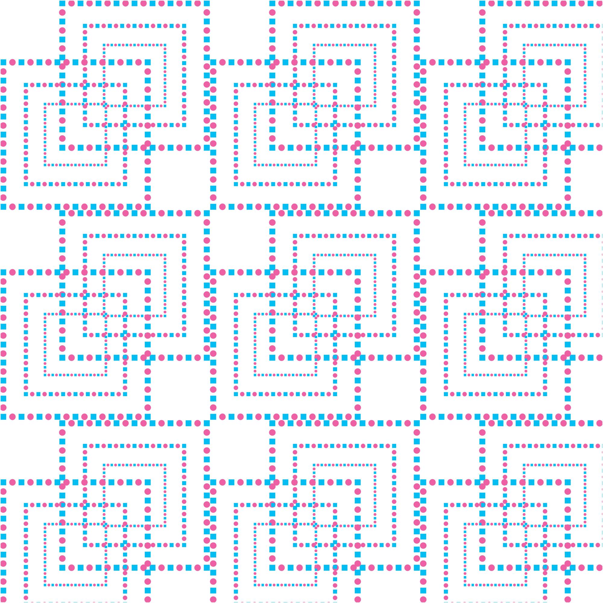 campione di ricamo geometrico su lino